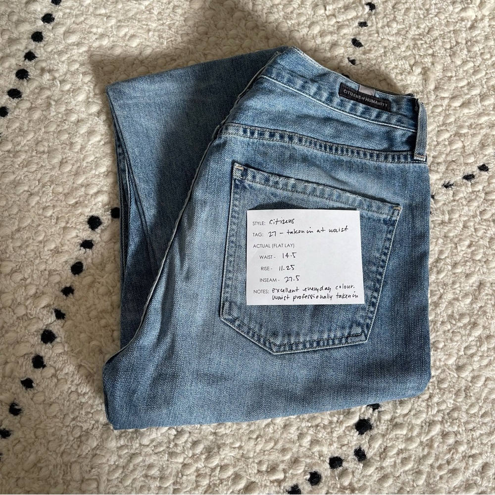 Citizens of Humanity
Liya crop
Size 27